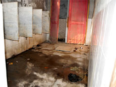 City toilets are in pathetic condition.