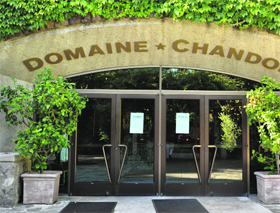 A view of the Domaine Chandon winery