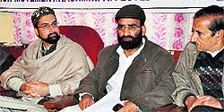 Moderate Hurriyat Conference chairman Mirwaiz Umar Farooq