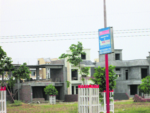 Residential projects virtually have no buyers.