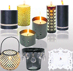 Fancy candles for festive season ahead. A tribune photograph