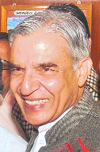 Pawan Kumar Bansal after taking charge as the Union Minister for Railways at Rail Bhawan in New Delhi on Monday. Tribune photo: Manas Ranjan Bhui