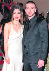 Jessica Biel and Justin Timberlake