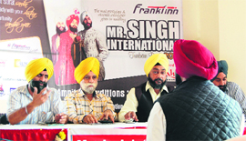 The auditions for Mr Singh International underway. 