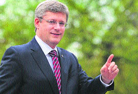 Canadian Prime Minister Stephen Harper 