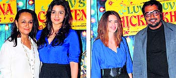 Sony Razdan and Alia Bhatt, Kalki Koechlin and Anurag Kashyap