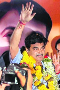Nitin Gadkari, BJP president
