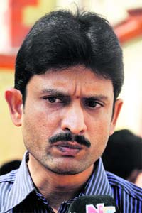 TDP legislator Praveen Kumar Reddy who has announced to join the YSR Congress