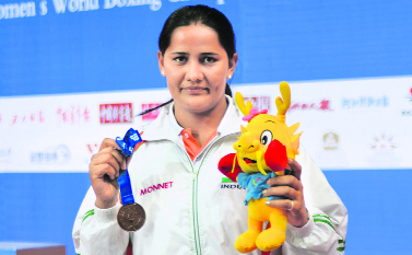 Daughter of a boxer father, Kavita Chahal hails from Haryana, the land of boxers