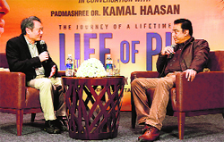  Ang Lee with Kamal Haasan 