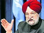 Indias permanent representative to the UN Hardeep Singh Puri at its headquarters in New York. 