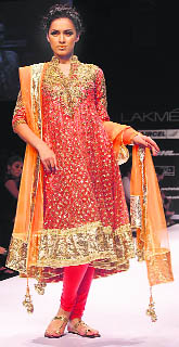 An outfit by Preeti Kapoor