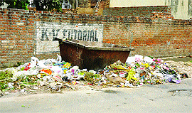 Civic authorities and residents both leave a lot to be desired. 