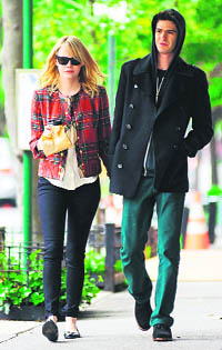 Emma Stone and Andrew Garfield