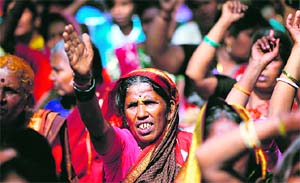 Women too have a right to protest in a democracy