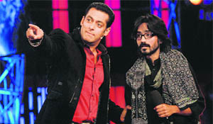 Salman Khan with Aseem Trivedi