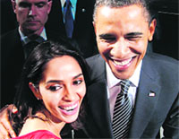 Mallika Sherawat and Barack Obama