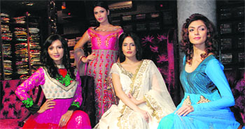  Models showcase the designer creations