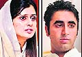 Blitz had created a stir by alleging a romantic link between Hina Rabbani Khar (L) and Bilawal Bhutto