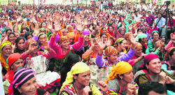 A lot has to be done for the uplift of Indian women.
