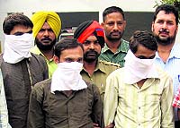 Three snatchers in police custody in Ludhiana on Saturday