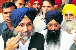 Deputy CM Sukhbir Badal in Ludhiana