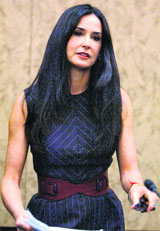 Actress Demi Moore