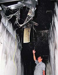 A fire that broke out at a property dealers shop on the Jail Road in Ludhiana