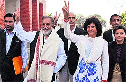 Panthers Party candidate Anita Thakur
