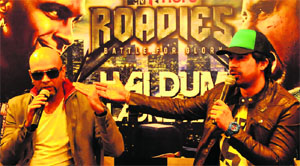 Raghu Ram (L) and Rannvijay