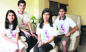 Members of the NGO Khawaish