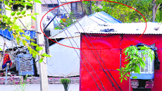 A kundi fixed by the security staff to draw power illegally.