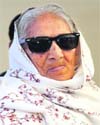 Leela Devi, mother of rifleman Jaswant Singh Rawat, Mahavir Chakra (posthumous)