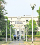 A view of the varsity campus at Jammu.