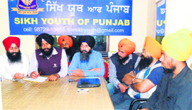 The Sikh Youth of Punjab holds a meeting in Amritsar on Sunday. 