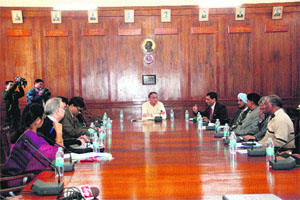 Director General, ICFRE, VK Bahuguna, holds a meeting in Dehradun on Monday