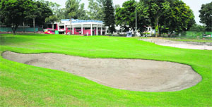 The prestigious Chandigarh Golf Club.