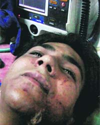 A 16-member police team took charge of Kasab from Mumbais Arthur Road Jail
