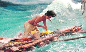 A still from the movie Life of Pi