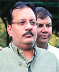 Conman Piyush Bharat  Tribune photo