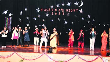 A performance at Husbands Nite in Dehradun. 