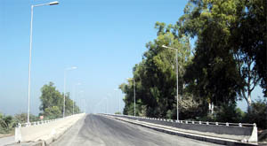 Streetlights on the RoB on the Abohar-Fazilka road have not been made functional. 