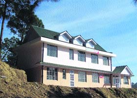 The new Primary Health Centre building at Kuthera