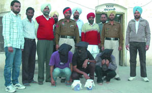 The accused in the custody of the Bathinda police. 