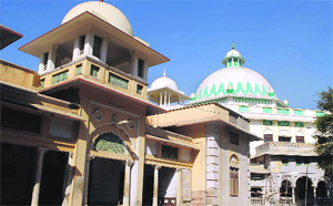 The partially renovated District Courts Complex in Faridkot.