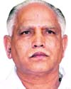 B S Yeddyurappa