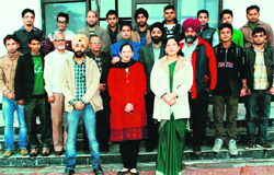 Attendees at the RTI awareness-cum-training programme organised in Jammu on Friday. A Tribune photograph