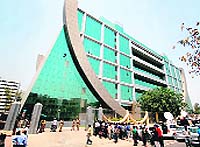 The CBI headquarters in New Delhi.
