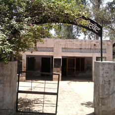 An ayurvedic health centre in Faridkot that has no doctor. The dilapidated condition of the building poses a threat to the lives of patients.