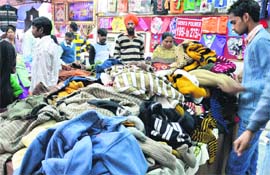 The hosiery industry is all geared up for a good winter season.